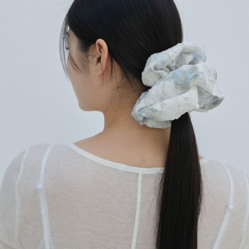 Rysm Shimmer Scrunchie - Jade Green