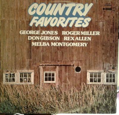 LP Schallplatte VARIOUS - Country Favorites BBS1038 Buckboard Recor 1976 US Folk Gebraucht