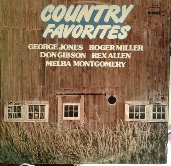

LP Record VARIOUS - Country Favorites BBS1038 Buckboard Recor 1976 US Folk Used
