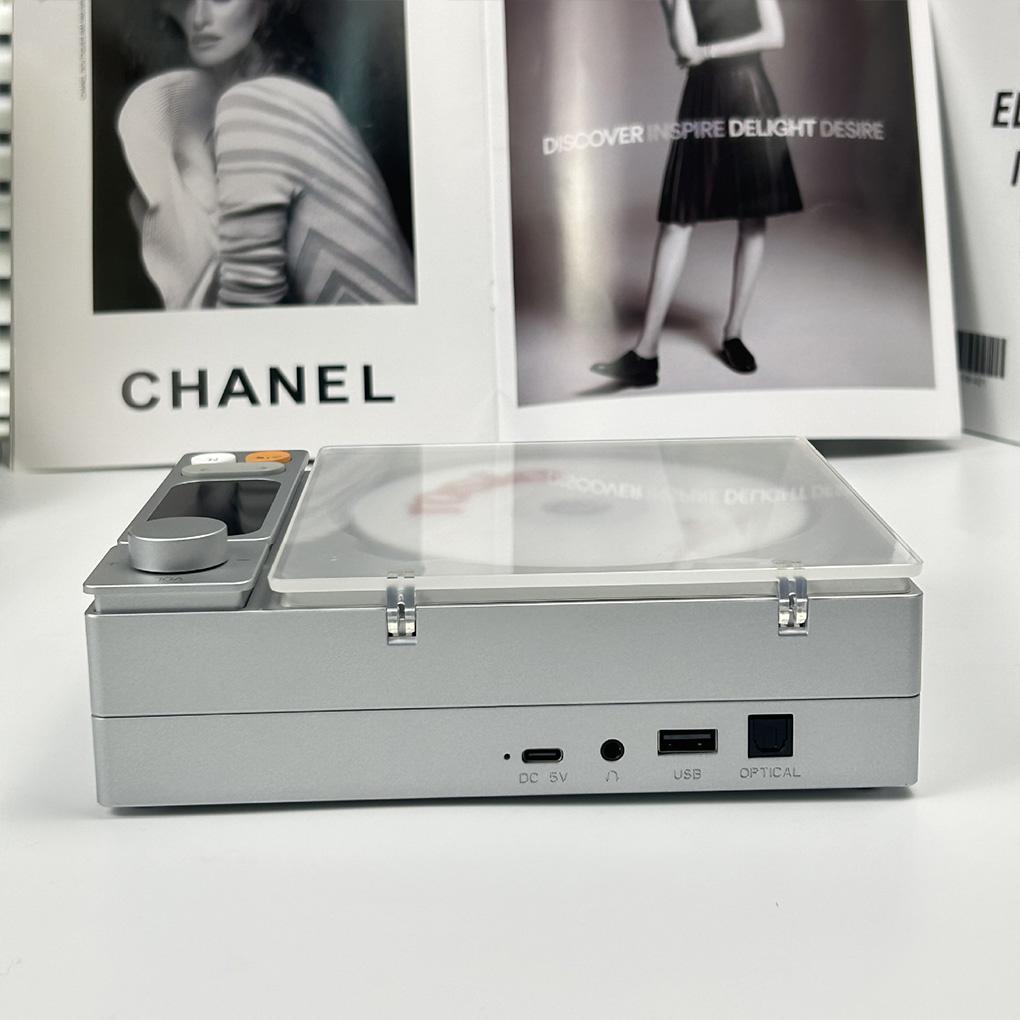 Portable Walkman Screen CD Player Vintage CD Disc All In CD-RW CD Player Bluetooth Speaker Album