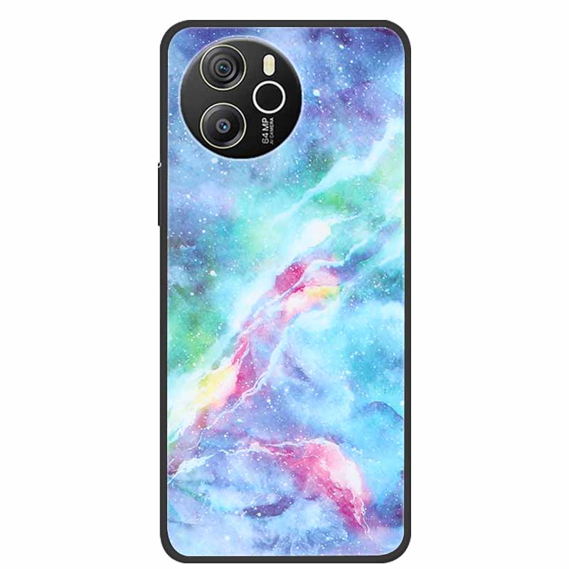 Case For Blackview Shark 8 TPU Soft Silicone Back Cover For Blackview Shark8 Phone Cases Marble Painted Colorful Bumper New Capa