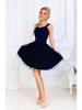 Trendy European & American Summer/Autumn Mesh Princess Sling Dress