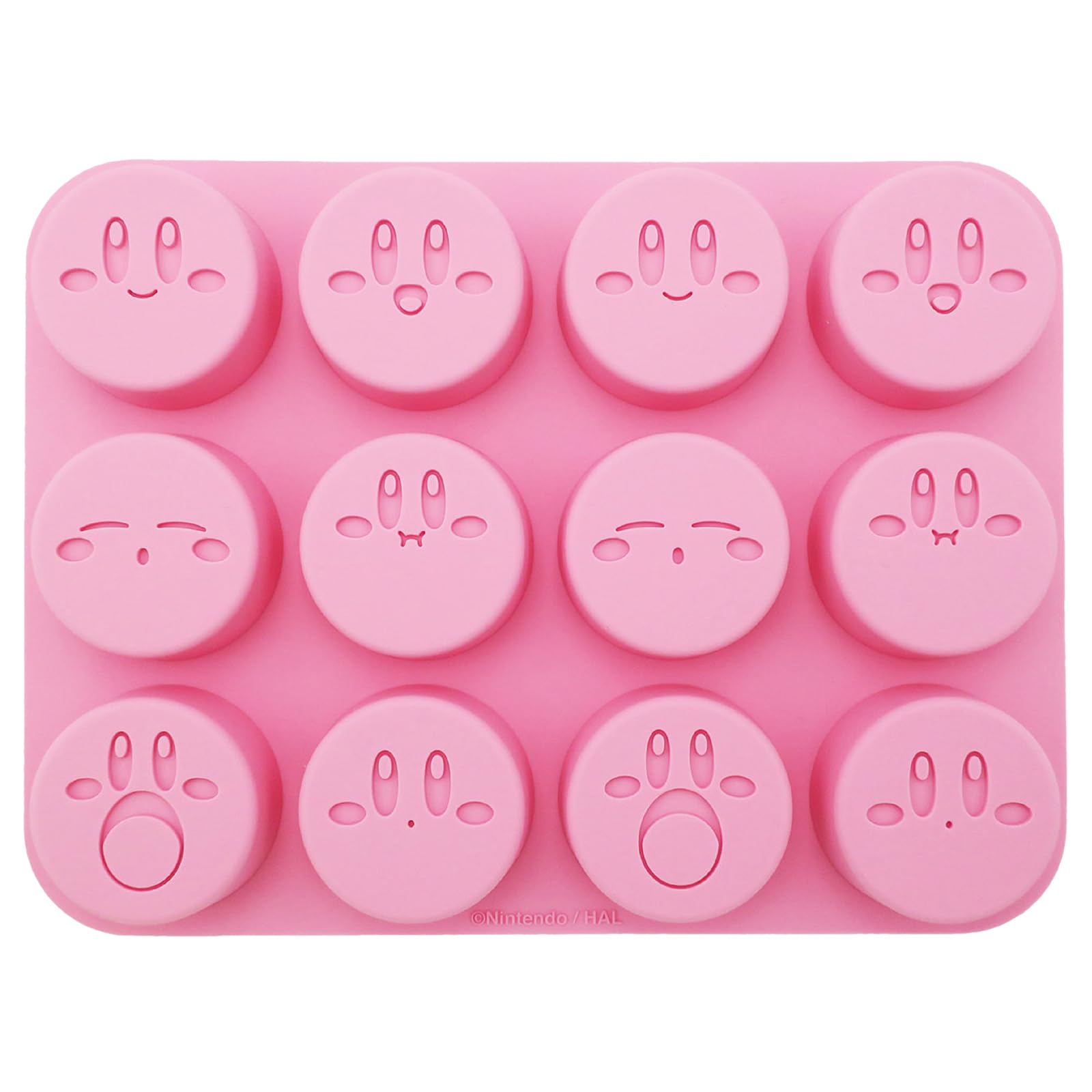 

Силиконовая форма Кирби из Звёзд розовый