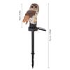 Owl     Lawn Ornament Waterproof Outdoor Yard Garden Lamp Decor
