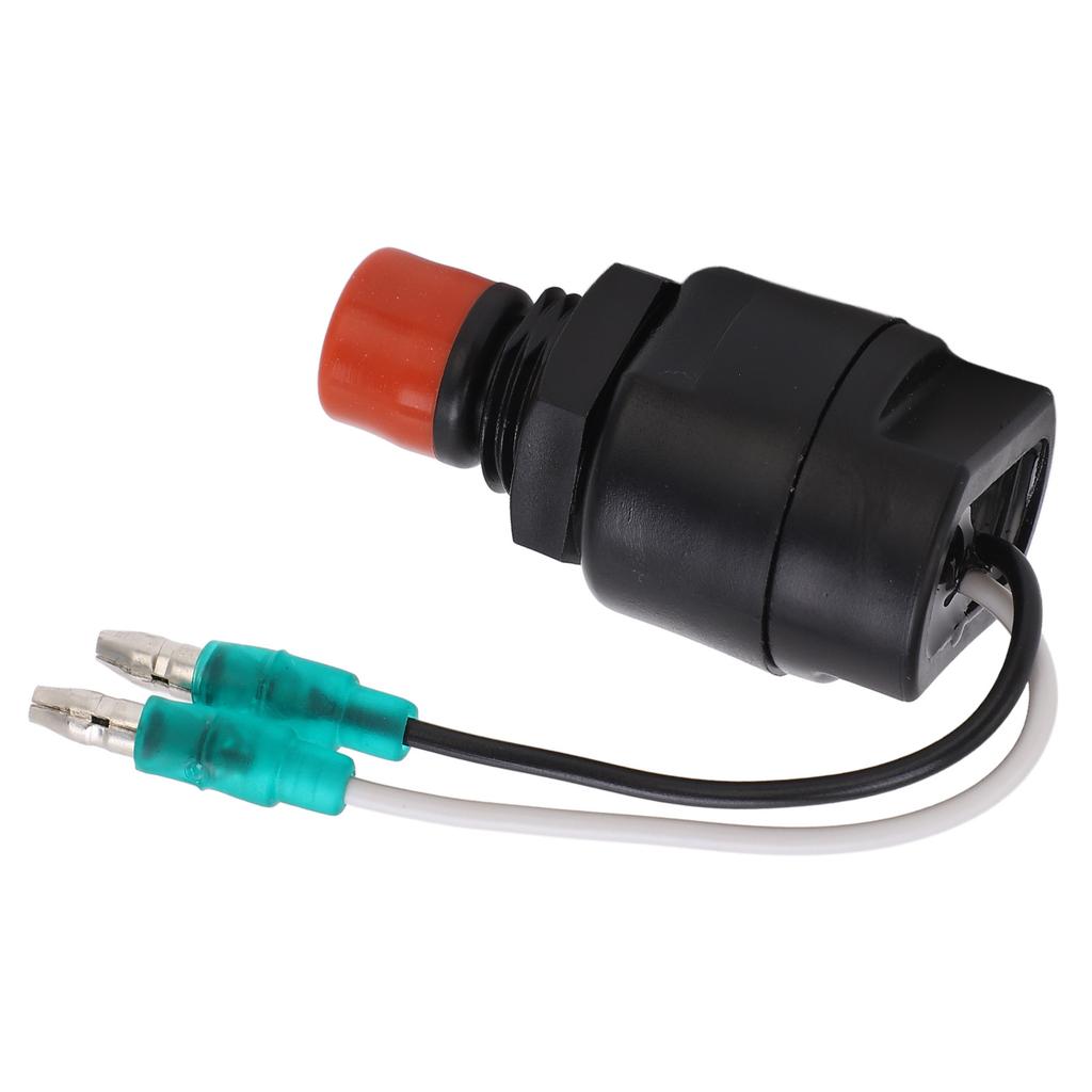 Outboard Motor Flameout Switch ABS Compact 8.5cm Engine Kill Stop Switch for PARSUN