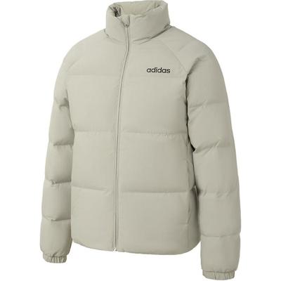 adidas Modna Ciepła Krótka Kurtka Puchowa Outdoorowa Kurtka Unisex Matcha-Green JL9583