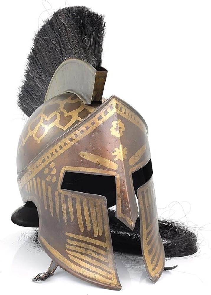 300 Wearable Spartan Helmet Medieval Leonidas Antique Greek Knight Corinthian