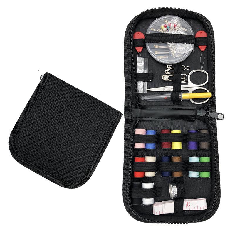 Set Kit Cucito Casa Viaggio Fai da Te Strumenti Cucito Portatili Scatola Cucito Multifunzione per Casa