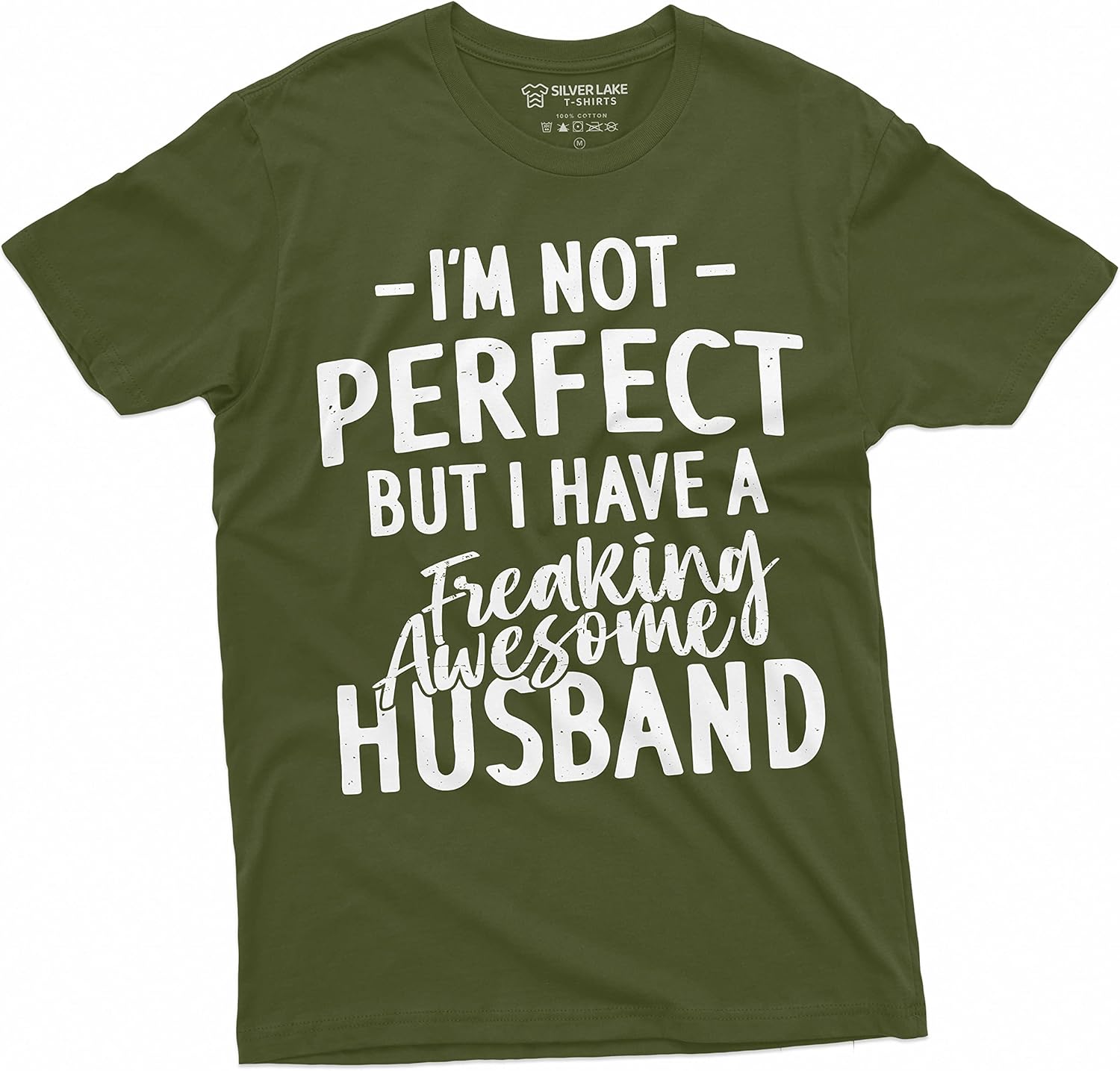 

Funny I am not Perfect T-Shirt Gift for Wife Valentine s Day Shirt Husband Tee 5XL різнокольоровий