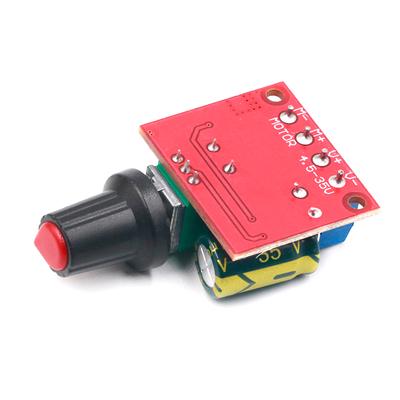 5A 90W Pwm 12V Dc Motor Hız Kontrol Modülü Dc-Dc 4.5V-35V Düşük Voltajlı Motor Hız Kontrolörü Ayarlanabilir Sürücü Modülü