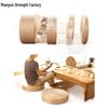 Thickened Straw Braided Tatami Meditation Cushion - Round Kneeling Pad & Zafu Stool
