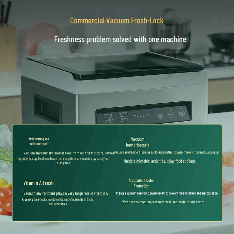 Deli 14893 Vacuum Sealer CN plug (adapter included)