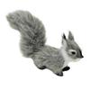 Artificial Squirrel Figurine Miniature Plush Simulation Fake Animal Table