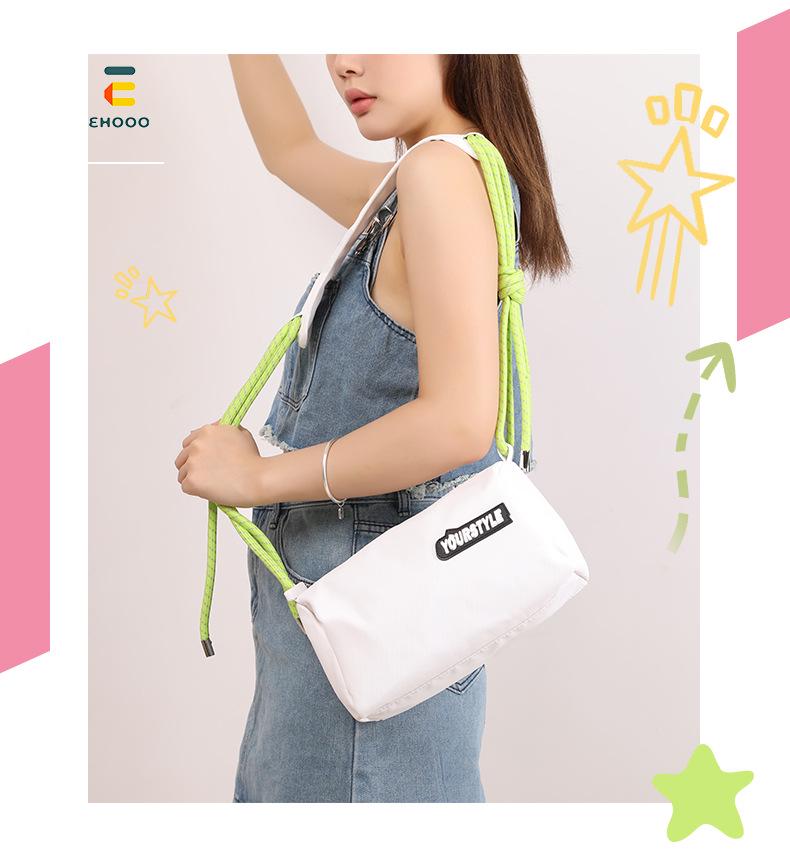 2025 Spring Fashion: Water-Repellent Nylon Cross-Body Bag for Women & Men
