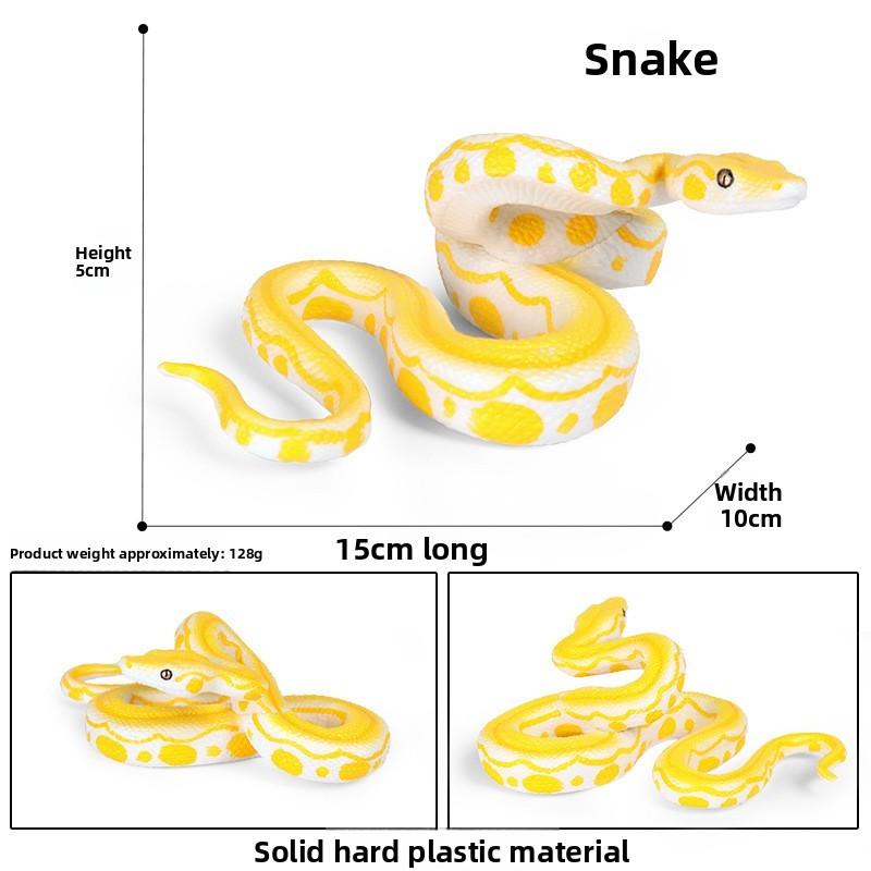 Snake Amphibian Animal Crocodile Toy Model For Kids Educational And Display Use