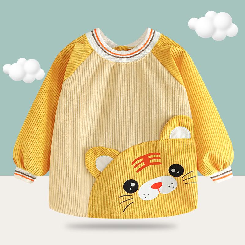 Stylish Waterproof Baby Coveralls: Protective Autumn/Winter Outerwear & Dirt-Resistant Bib for Boys and Girls