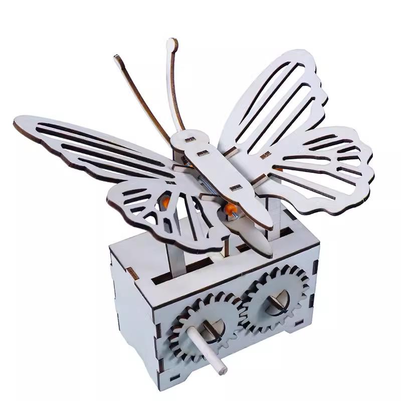 Hand-Cranked Generator DIY Science Kit: Educational Toy for Elementary Students