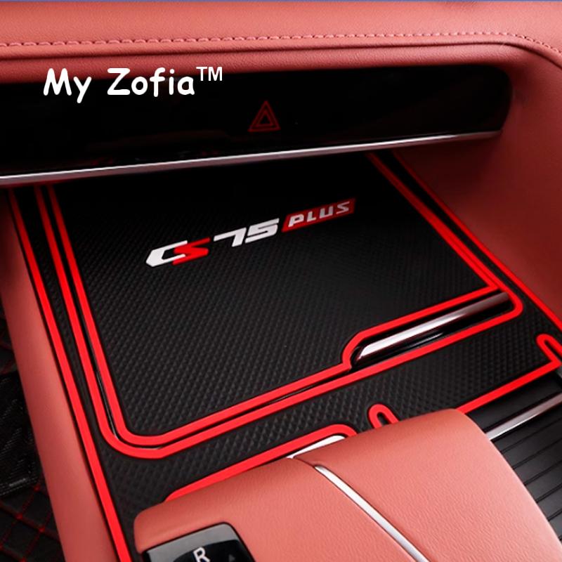 For Changan CS75 Plus Gen III 2025 2026 Car Central Anti-slip Mat Gear Shift Panel Non-slip Silicone Cover Interior Accessories