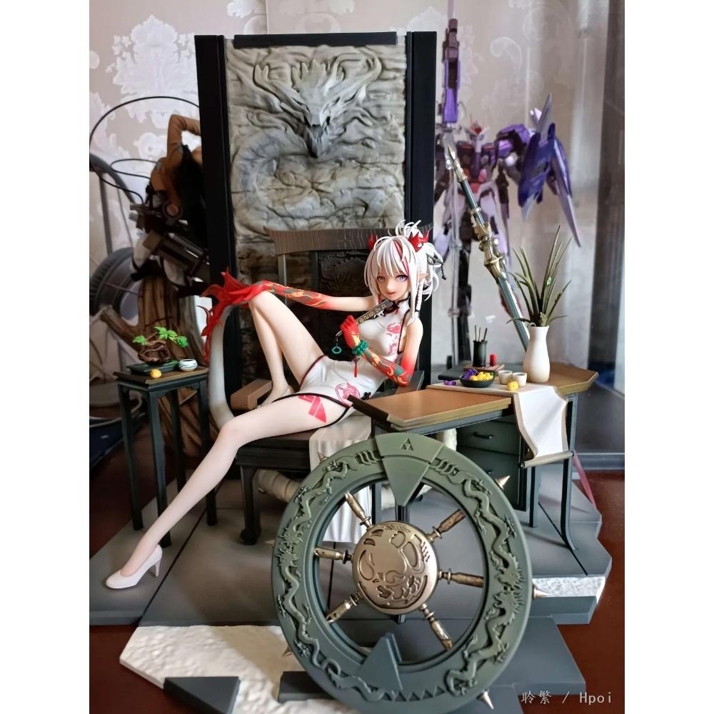 18CM Anime Game Arknights Nian Figure Scene Model Toy Gift Collection Aciton Figure PVC Doll