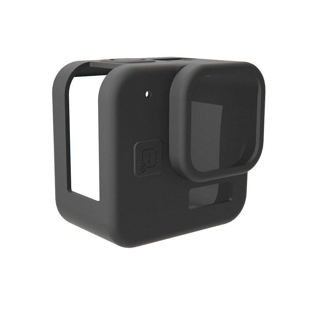 

Silicone Case for GoPro Hero 11 Black Mini Tempered Glass Lens Protector Protective Film Cover for GoPro11 Mini Accessories Black Case