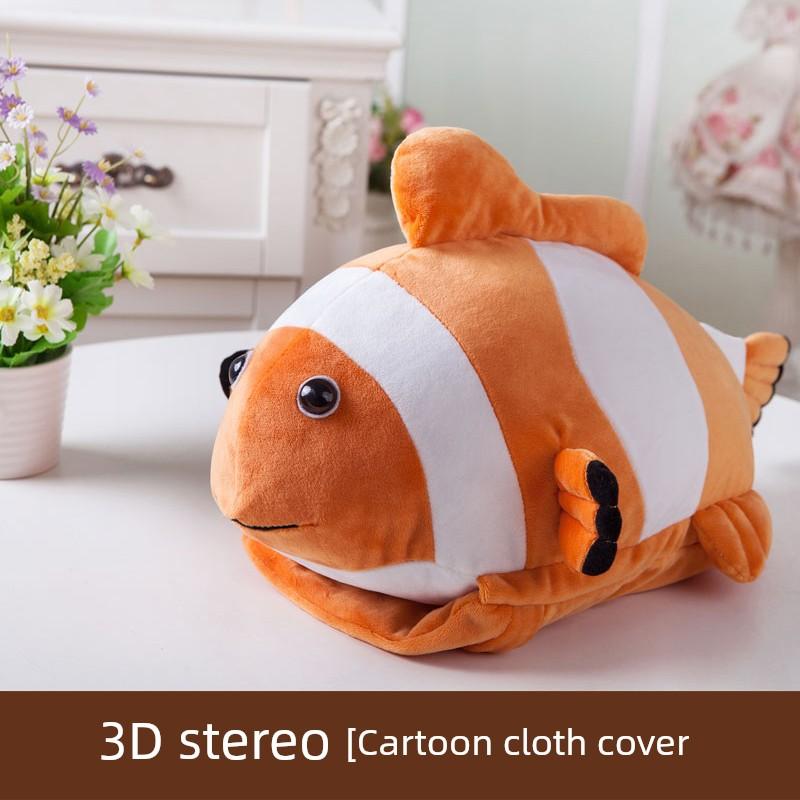 Hot Water Bag Cartoon Cloth Cover K-style Cute Hand Warmer Two-Side Hand Putting Flannel Cloth Cover Explosion-Proof Charger