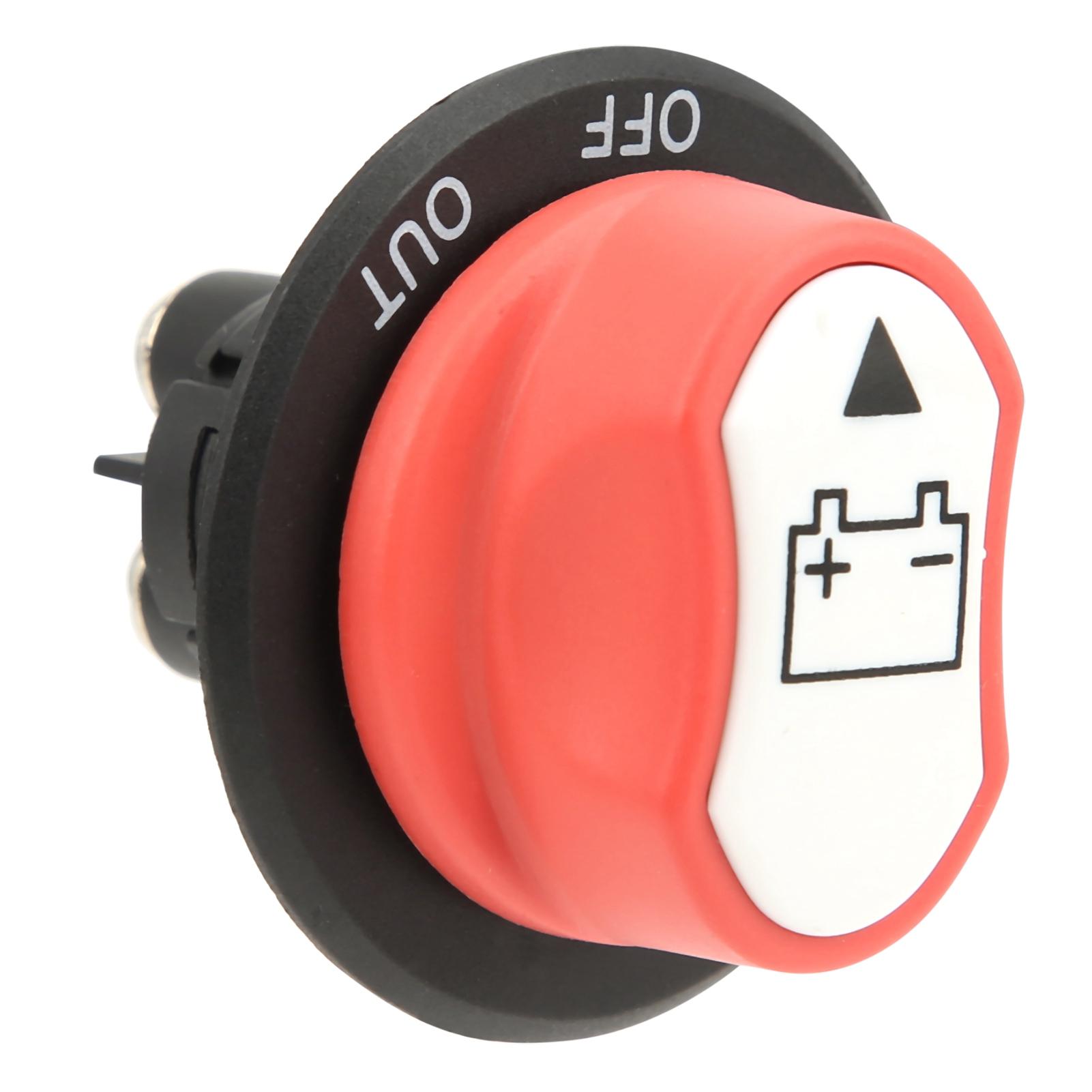 

Battery Isolator Switch Disconnect Power Cut Off 50A 32V for Car Motorhome Marine Boat