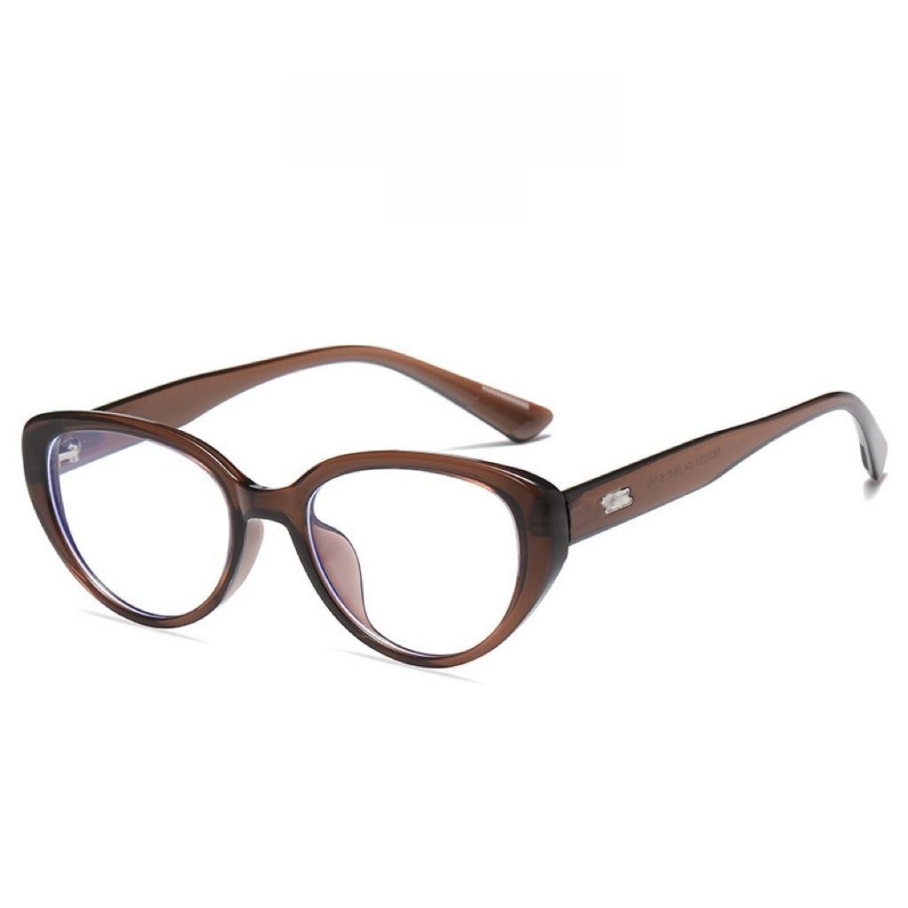 Cat Eye Glasses Frame Women Anti Blue Light Fashion Eyewear For Casual Style