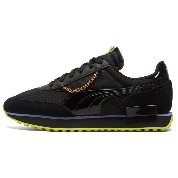 Puma Future Rider Women Black Energy Yellow 380637-01 EU 35.5