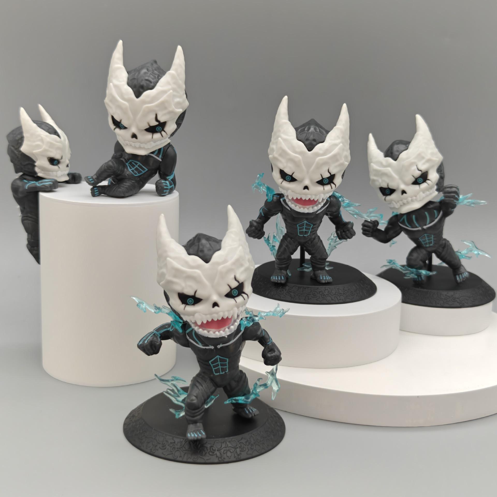 5pcs/Set kaiju No.8 Action Figure Toy No.8 Monster Figurine Collectible Model Doll Fans Gift