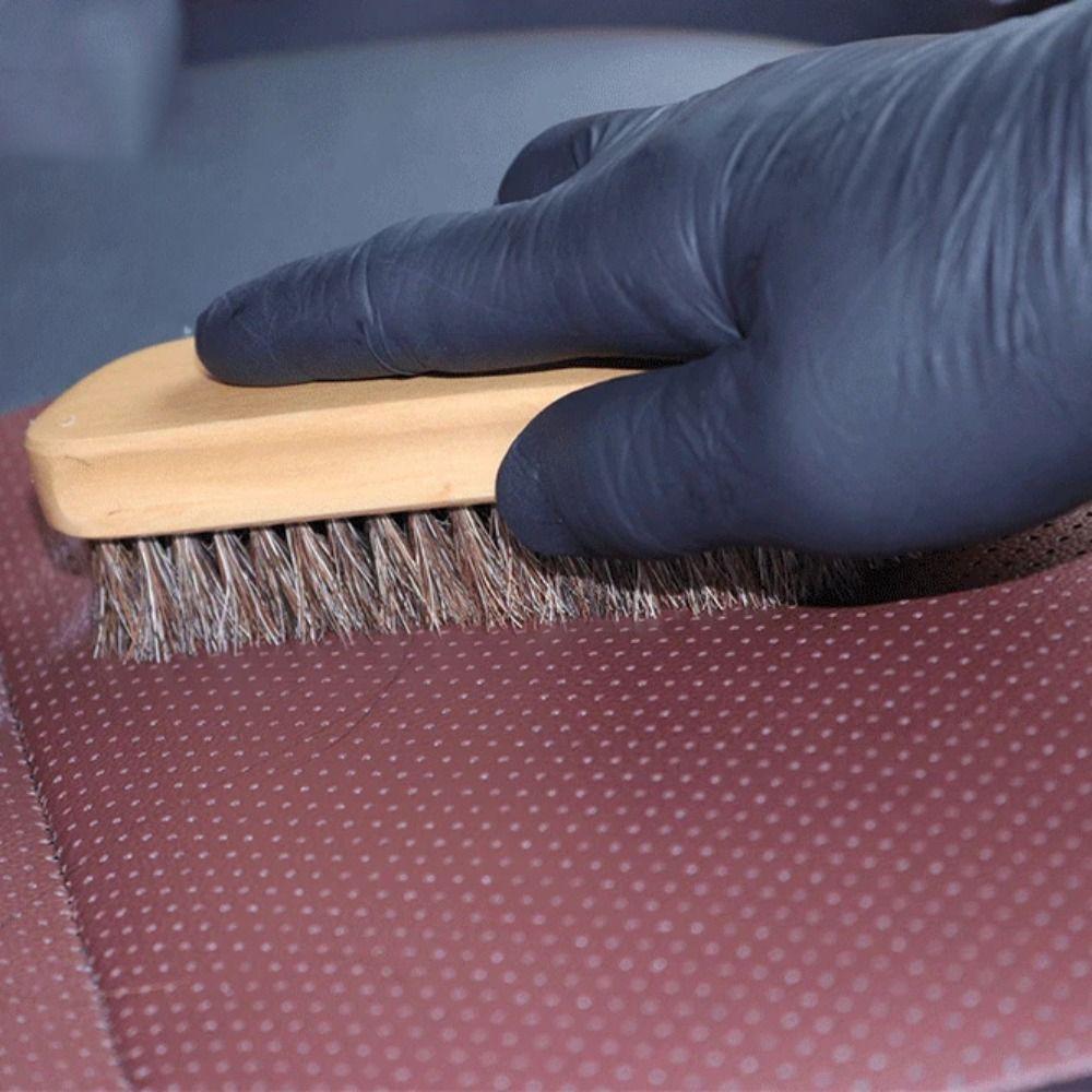 Deep Cleaning Car Detailing Polishing Brush No Shedding of Hair Car Cleaning Tool  Window Gap