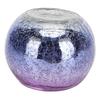 Tea Light Holder Warm Romantic Glass Attractive Decorative Handcrafted Textures Table Centerpiece Decor
