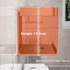 Baihan Bathroom Tissue Box, Toilet Paper Holder, Roll Paper Dispenser, No Drilling Required, Bathroom Accessory, Toilet Paper Holder