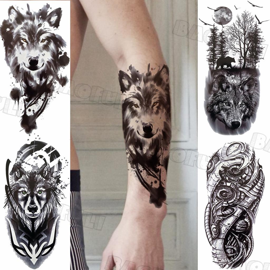 Tatouage Avant Bras Homme Foret