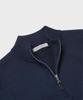 PANICALE Viscose Blend Zip-Up Sweater [3 Colors]