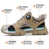Safety Shoes Men's Button Labor Insurance Shoes Anti-smashing and Anti-puncture Shoes Insulated Electrical Shoes Wear-resistant and Comfortable Safety