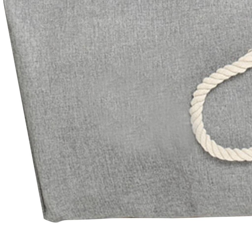 Fabric Storage Hamper EVA Hard Foldable Cotton Cloth Laundry Basket with Handle for Toy Snack Storage