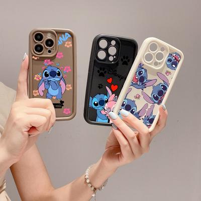 Stitch Angel Love Heart Phone Case For OPPO A5 A3 Pro A5X A3X A78 A18 A38 A60 A16 A58 A53 A54 A17 A15 F29 Pro Find X8 Pro Cover
