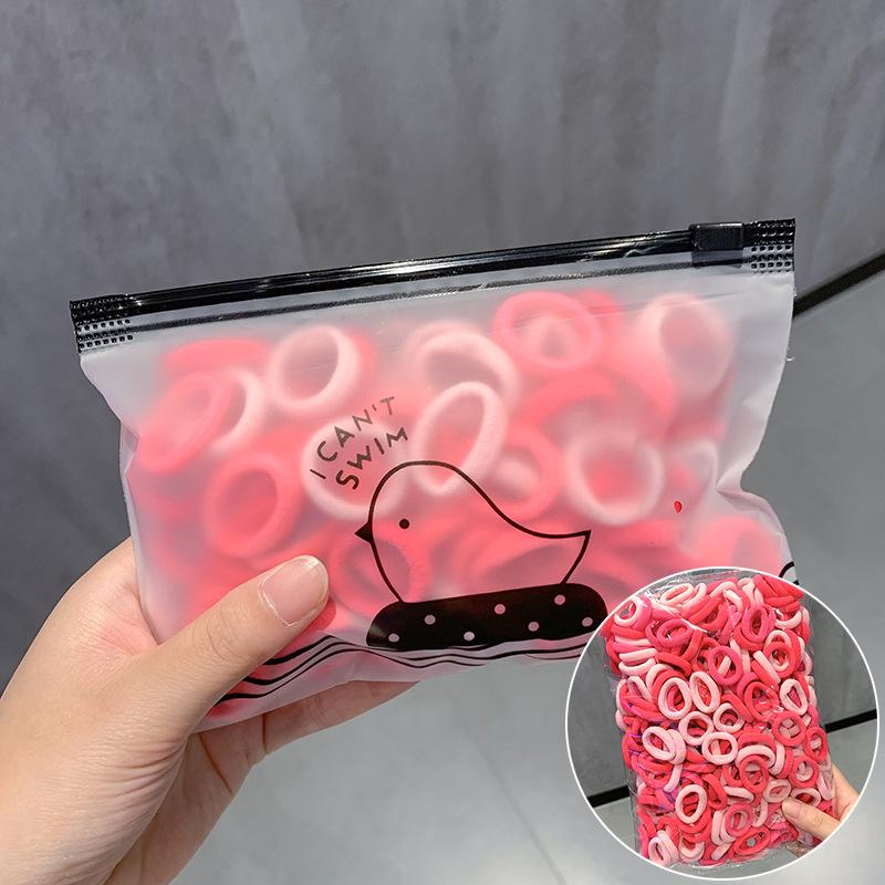 Elastic Hair Tie for Children and Women - Soft, Hair-Friendly Rubber Bands for Little Girls and Babies