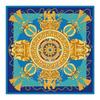 Aurora Golden Age Mulberry Silk Scarf 90x90cm