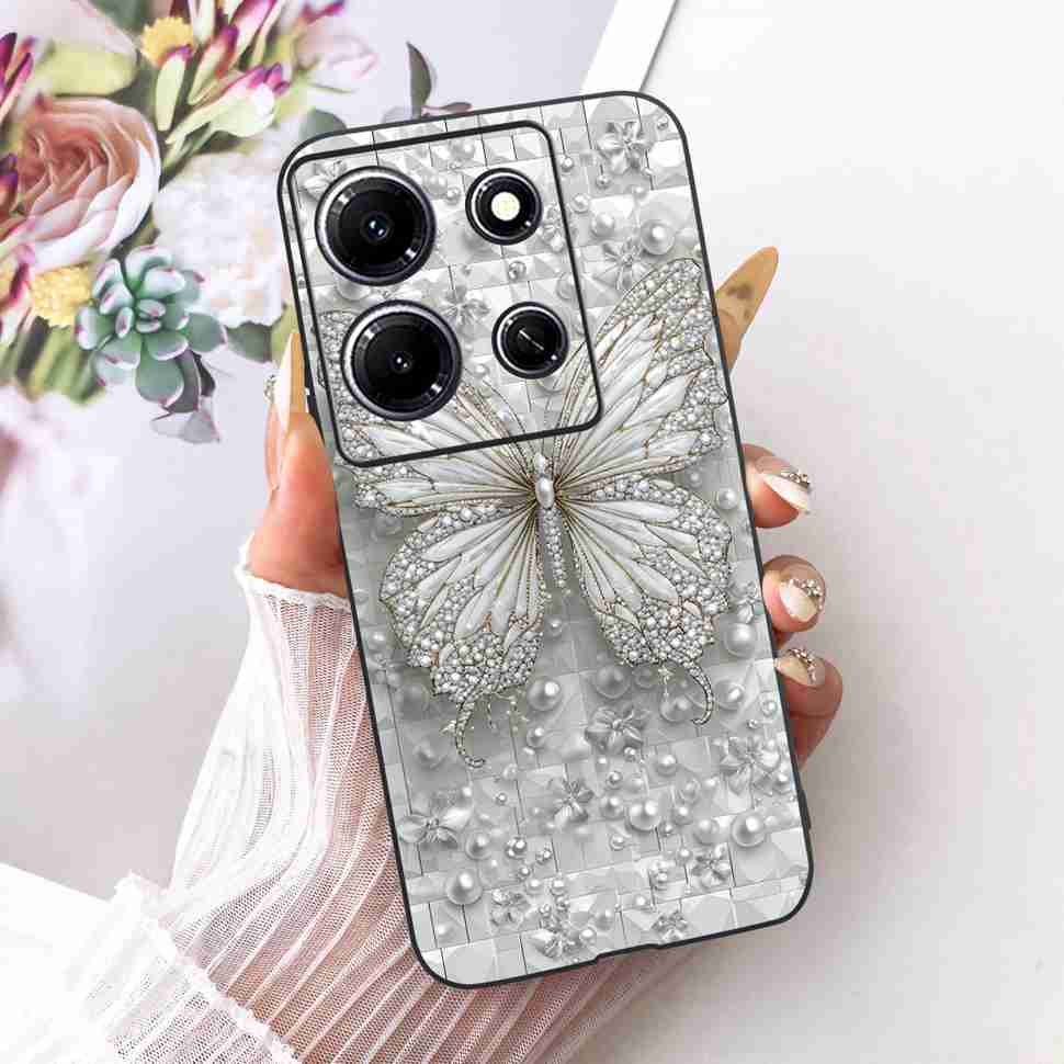 Phone Case For Infinix Note 30i X6716 Stylish Painted Cover For Infinix Note30i Note 30i Soft Silicone Shockproof Cover Fundas