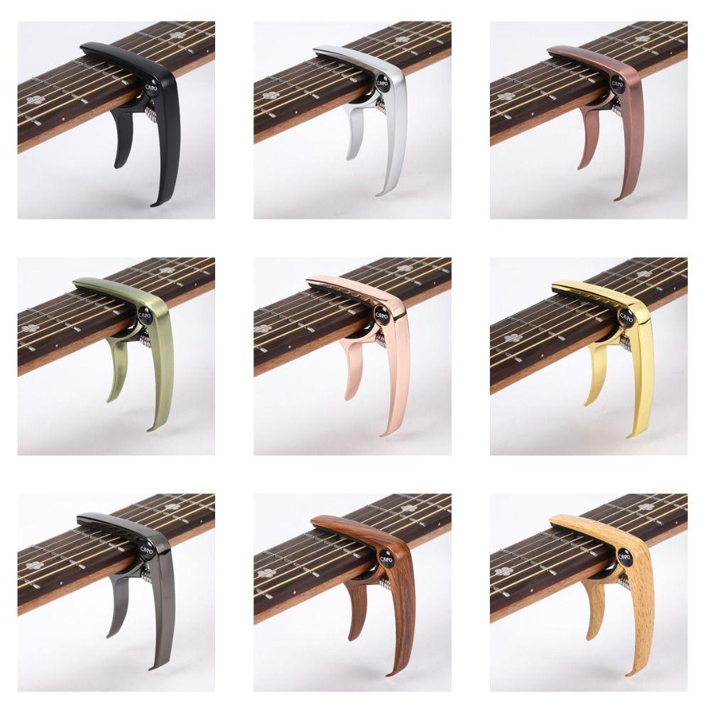 Clip Aluminum Zinc Zinc Alloy Tone Adjust Tuning Clamp Key Trigger Capo Guitar Capo Guitar Clamp Guitar Tuner