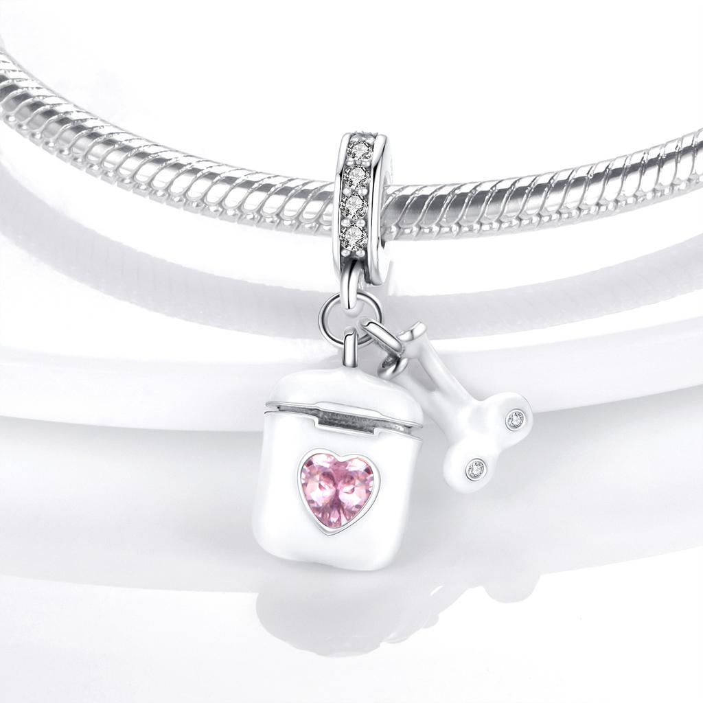 Originalcopper Charm Fit Bracelet Bead Making Flower Carriage Dreamcatcher Pendant For Woman Jewelry