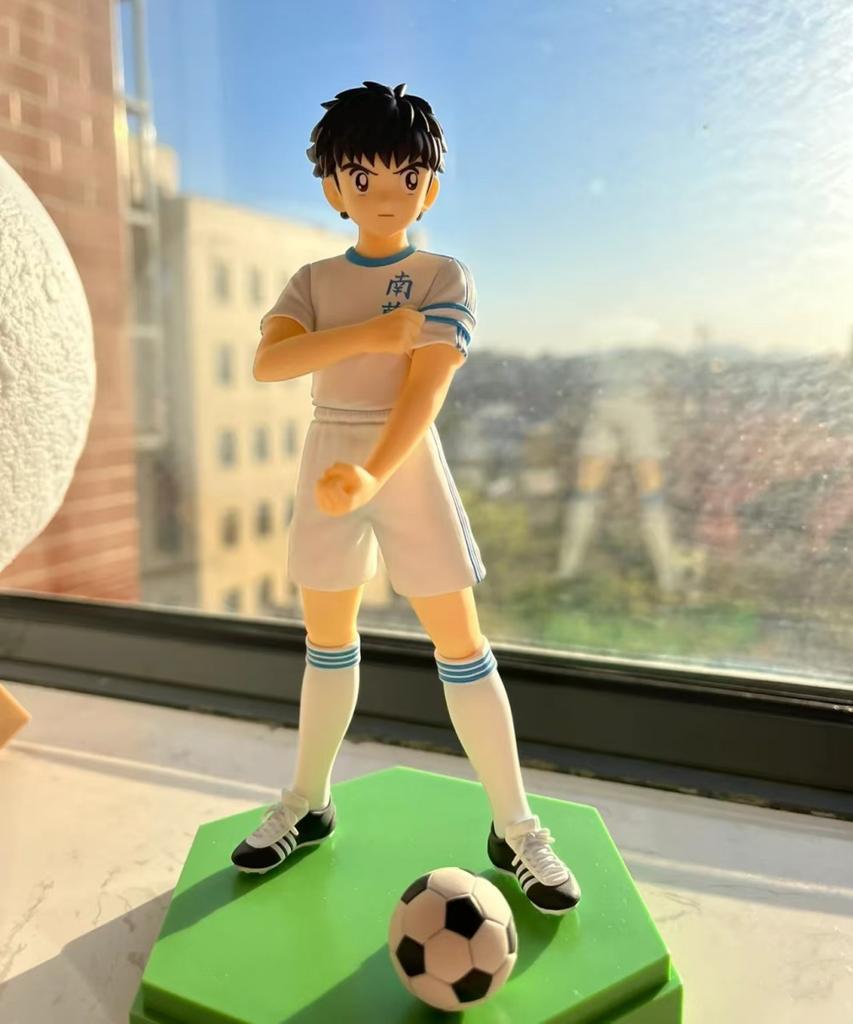 18-21cm Captain Tsubasa Anime Figure Ozora Tsubasa Action Figure Hyuuga Kojirou/Wakabayashi Genzou Figurine Collection Model Toy