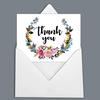 Darling Souvenir Wedding Thank You Card Greeting Cards With White Envelopes - 36