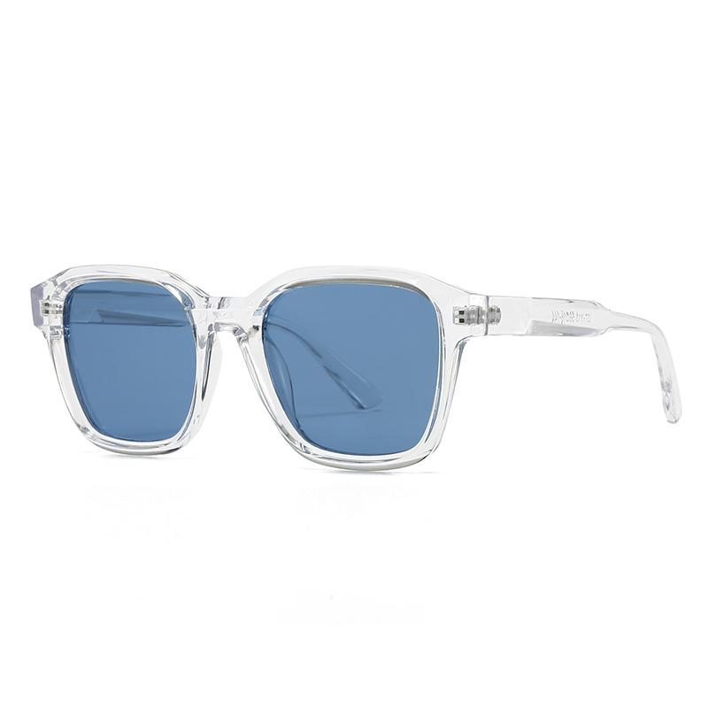 Cross-Border Trade New Modern Retro Square Single-Beam Sunglasses Ins Style Street Photography Sunglasses Zt-Y13
