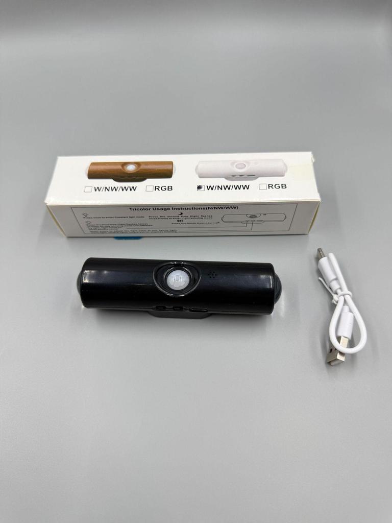 Rechargeable Wall Light: Wireless Bedside Lamp with Motion Sensor and Colorful Gradient for Bedrooms and Hallways