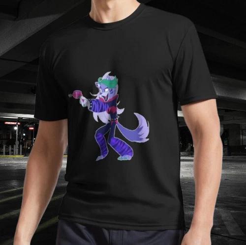 ROXANNE WOLF Active T-Shirt Logo T-Shirt Funny Size American Unisex T- Shirt S