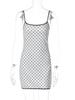 European & American 2026 Spring/Summer Women's Black Polka Dot Mini Dress - Fashionable, Elegant, and Classic.