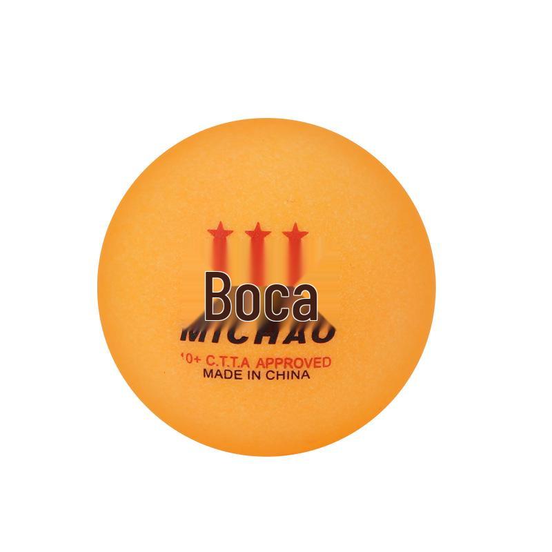 High-Elasticity Durable ABS Three-Star Table Tennis Balls for Training - Yellow & White Outdoor Ping Pong