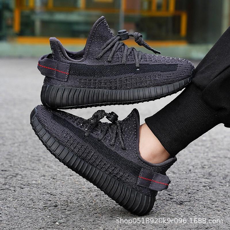 Kids Boost Sneakers 350 Breathable Running Shoes Boys Girls